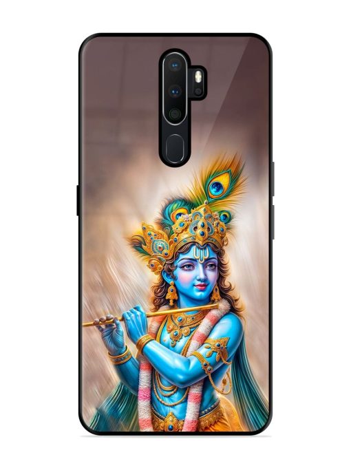 Divine Krishna Glossy Soft Edge Case for Oppo A9 Chachhi