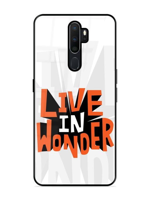 Wonder Burst Glossy Soft Edge Case for Oppo A9 Chachhi