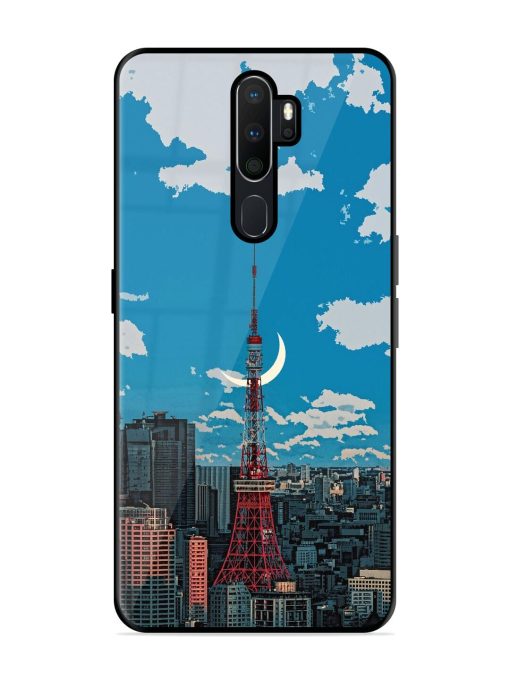 Tokyo Twilight Glossy Soft Edge Case for Oppo A9 Chachhi