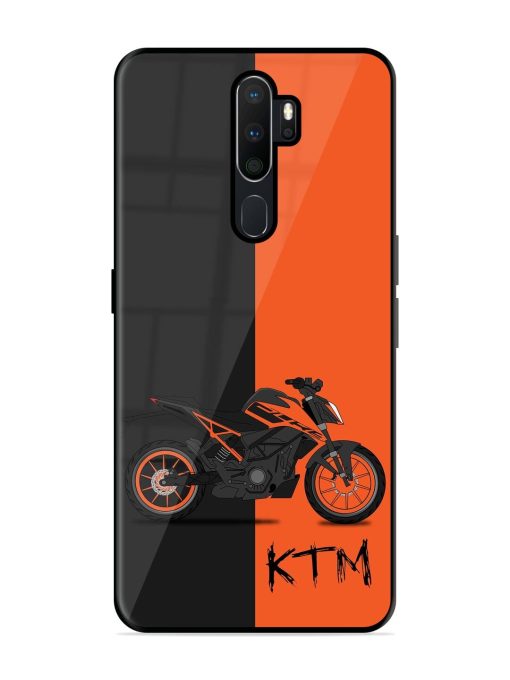 Orange Beast Glossy Soft Edge Case for Oppo A9 Chachhi