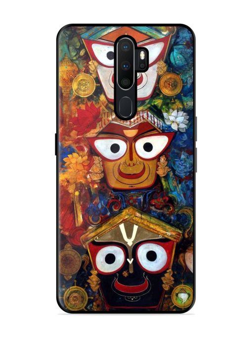 Lord Jagannath Glossy Soft Edge Case for Oppo A9 Chachhi