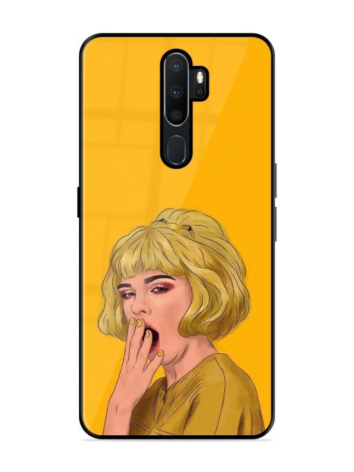 The Yaw Glossy Soft Edge Case for Oppo A9 Chachhi