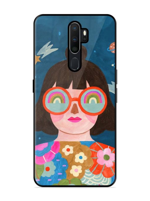 Dreamscape Vision Glossy Soft Edge Case for Oppo A9 Chachhi