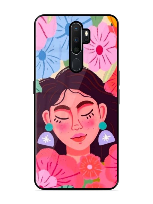 Blooming Serenity Glossy Soft Edge Case for Oppo A9 Chachhi