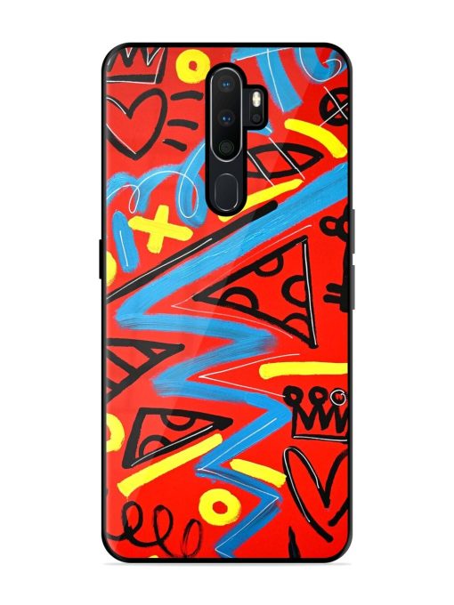 Groovy Garden Glossy Soft Edge Case for Oppo A9 Chachhi