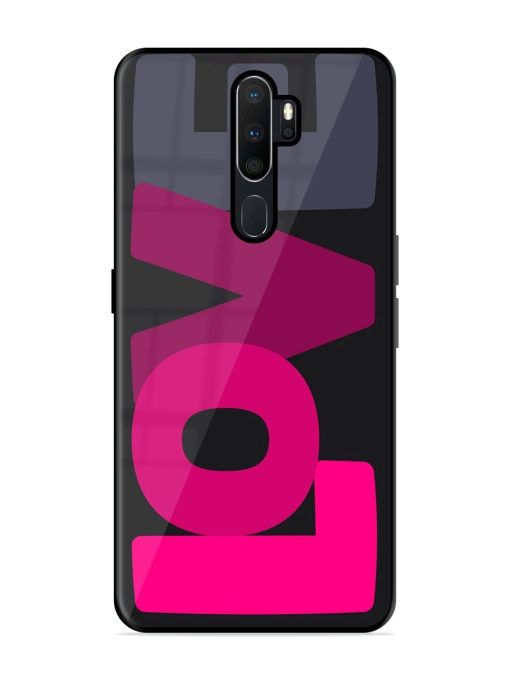 Pixelated Pastel Glossy Soft Edge Case for Oppo A9 Chachhi