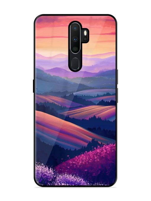 Twilight'S Embrace Glossy Soft Edge Case for Oppo A9