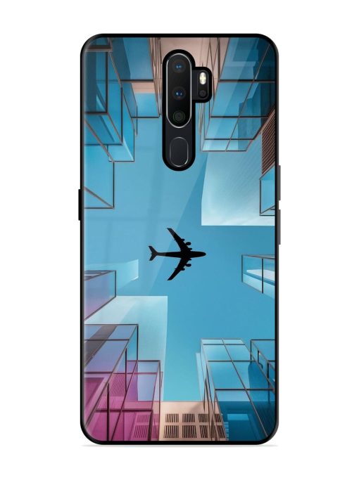 Urban Flightpath Glossy Soft Edge Case for Oppo A9 Chachhi