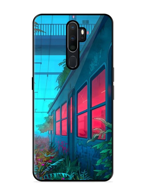 Urban Jungle Glossy Soft Edge Case for Oppo A9 Chachhi