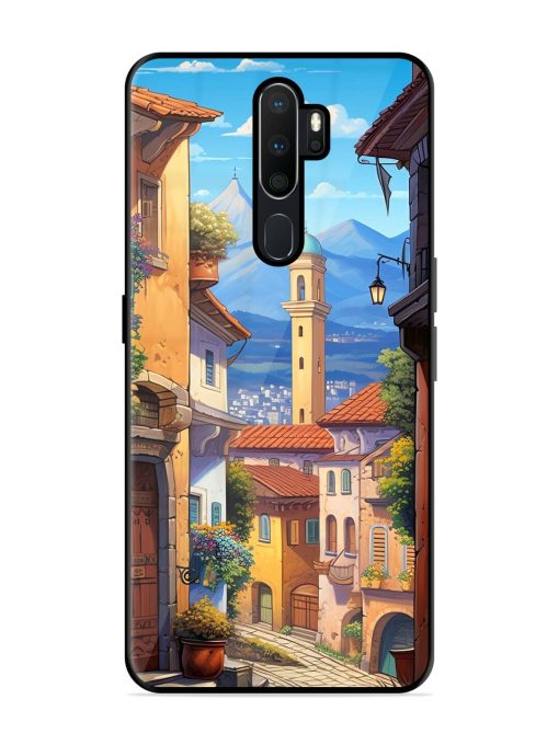 Tuscan Twilight Glossy Soft Edge Case for Oppo A9 Chachhi