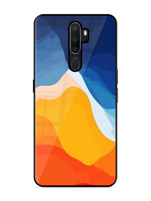 Liquid Landscape Glossy Soft Edge Case for Oppo A9 Chachhi