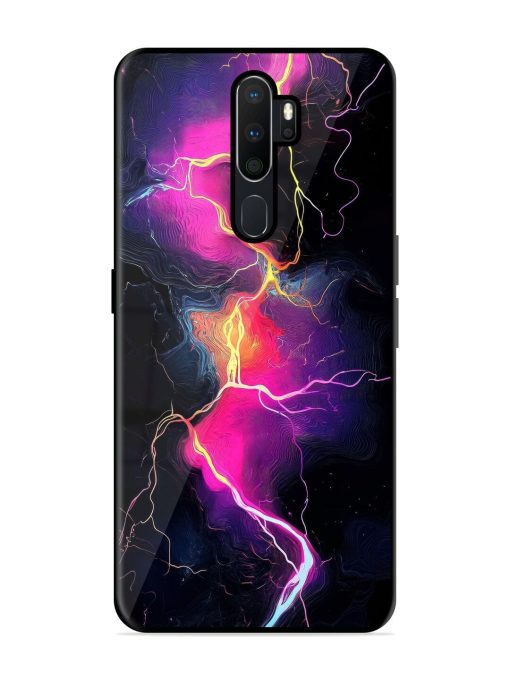 Electric Dreams Glossy Soft Edge Case for Oppo A9 Chachhi