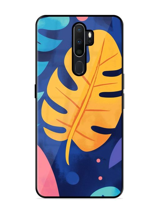 Tropical Tapestry Glossy Soft Edge Case for Oppo A9 Chachhi