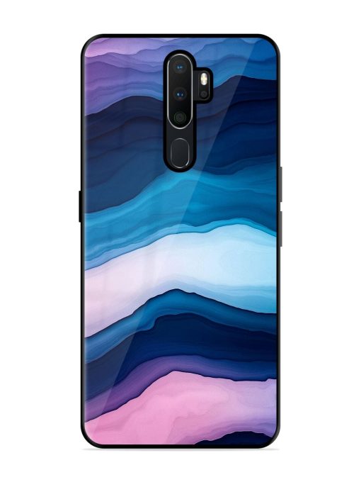 Oceanic Layers Glossy Soft Edge Case for Oppo A9