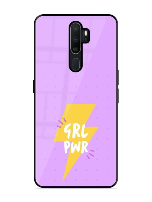 Girl Power Spark Glossy Soft Edge Case for Oppo A9