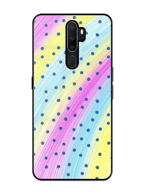 Polka Dot Paradise Glossy Soft Edge Case for Oppo A9 Chachhi