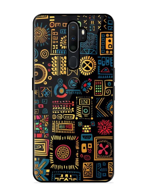 Tribal Tapestry Glossy Soft Edge Case for Oppo A9