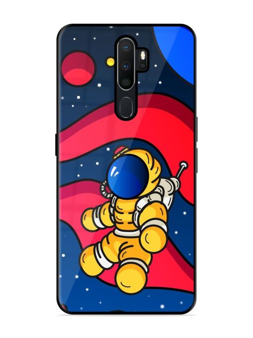 Cosmic Cruiser Glossy Soft Edge Case for Oppo A9 Chachhi