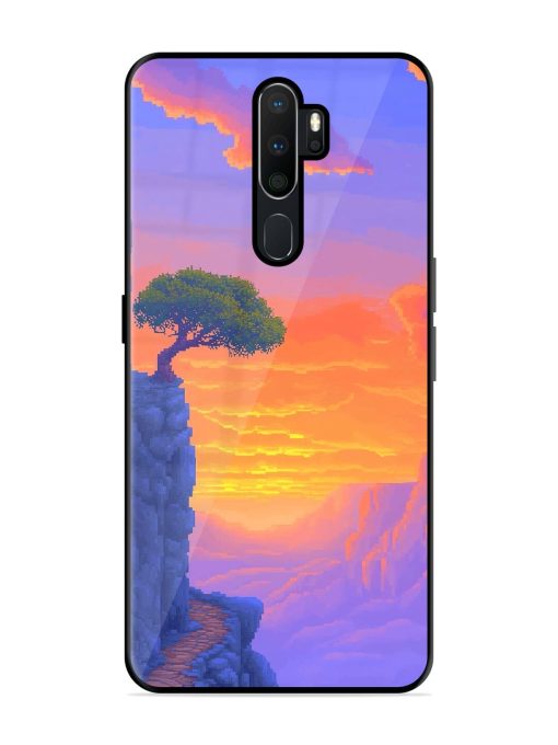 Cliffside Solitude Glossy Soft Edge Case for Oppo A9