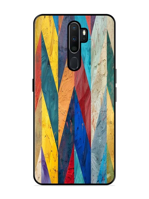 Abstract Tapestry Glossy Soft Edge Case for Oppo A9 Chachhi