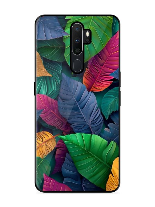 Tropical Tapestry Glossy Soft Edge Case for Oppo A9 Chachhi