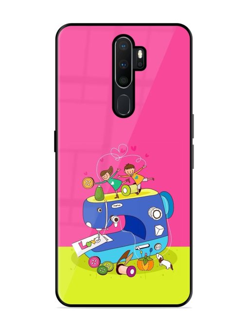 Sew Cute Glossy Soft Edge Case for Oppo A9