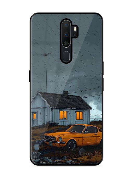 Rainy Day Retreat Glossy Soft Edge Case for Oppo A9 Chachhi