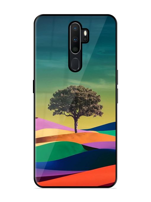 Rainbow'S Lone Sentinel Glossy Soft Edge Case for Oppo A9 Chachhi