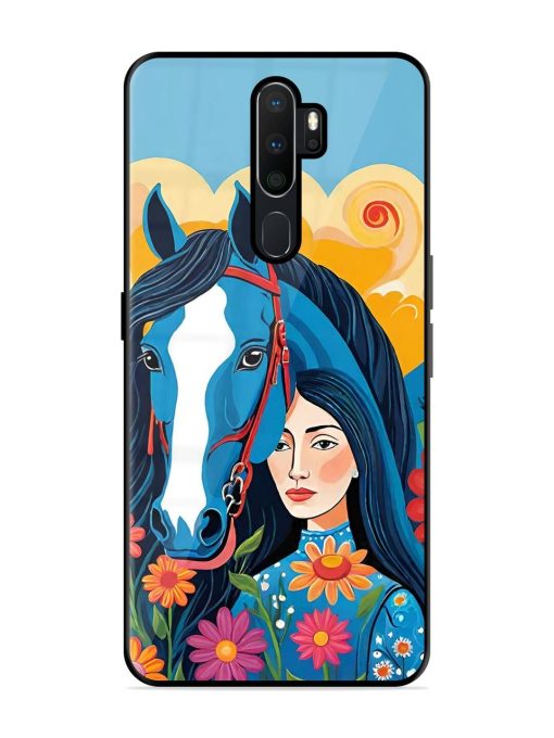 Equine Enchantment Glossy Soft Edge Case for Oppo A9 Chachhi