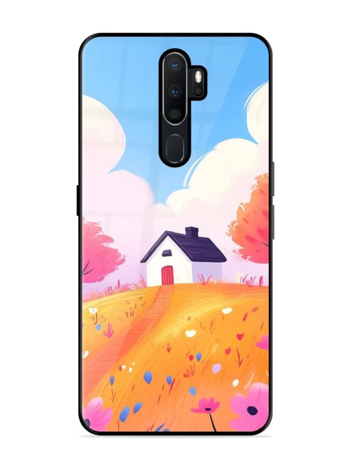 Hilltop Haven Glossy Soft Edge Case for Oppo A9 Chachhi