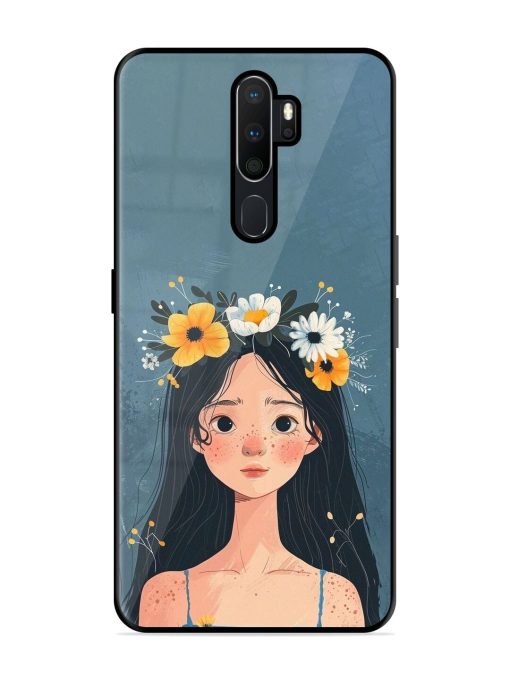 Gurl Art Glossy Soft Edge Case for Oppo A9 Chachhi