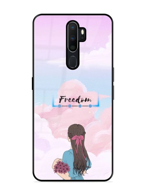 Skyward Dreams Glossy Soft Edge Case for Oppo A9 Chachhi