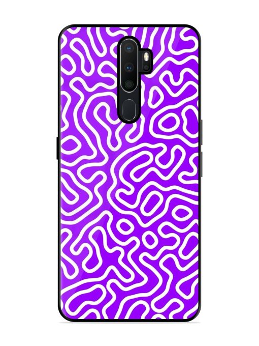 Wavy Wonder Glossy Soft Edge Case for Oppo A9 Chachhi