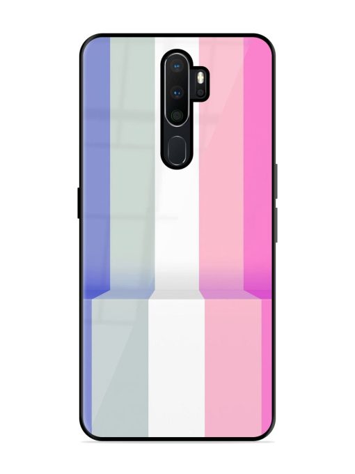 Pastel Palette Glossy Soft Edge Case for Oppo A9 Chachhi