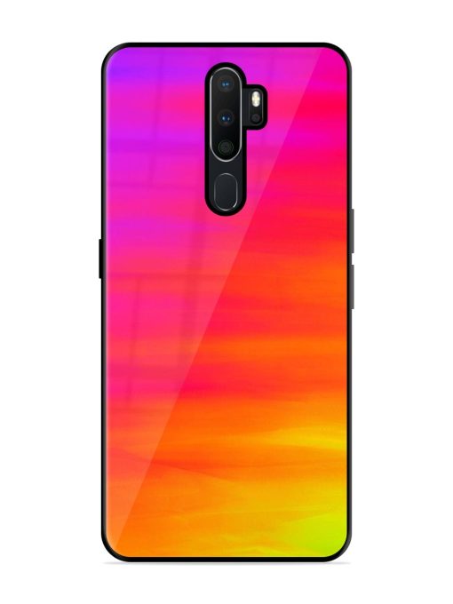 Neon Horizon Glossy Soft Edge Case for Oppo A9 Chachhi