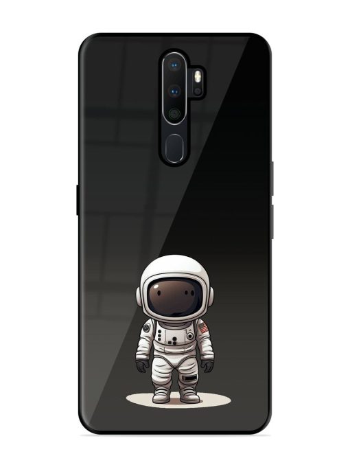 Neon Astronaut Glossy Soft Edge Case for Oppo A9 Chachhi