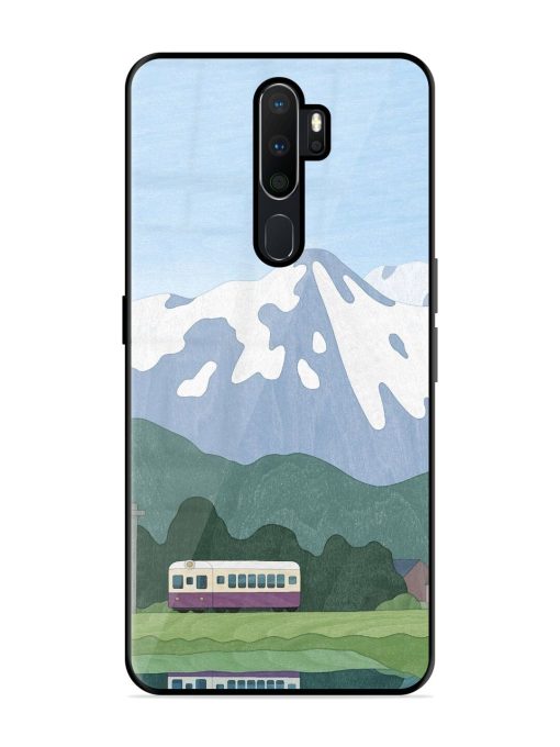 Mountainside Reflections Glossy Soft Edge Case for Oppo A9 Chachhi