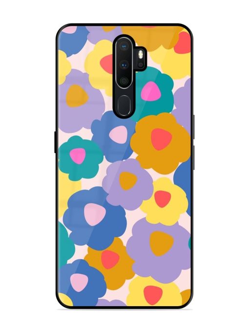 Flower Power Glossy Soft Edge Case for Oppo A9 Chachhi