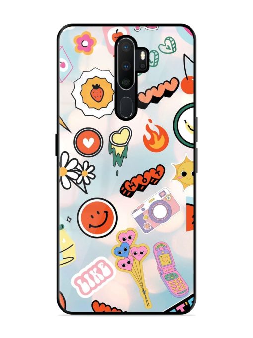 Cheerful Glossy Soft Edge Case for Oppo A9 Chachhi