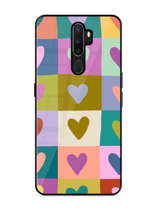 Box Of Hearts Glossy Soft Edge Case for Oppo A9 Chachhi