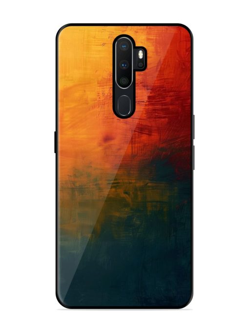 Golden Hour Canvas Glossy Soft Edge Case for Oppo A9 Chachhi