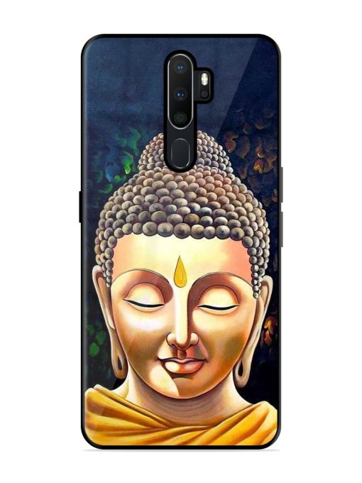 Buddha Face Glossy Soft Edge Case for Oppo A9 Chachhi