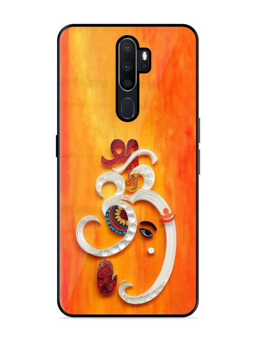 Ganesha In Quilling Art Glossy Soft Edge Case for Oppo A9 Chachhi