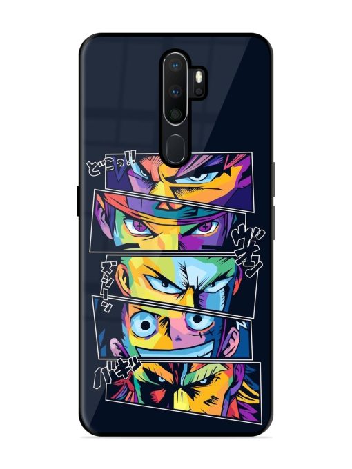 One Piece Powerhouse Glossy Soft Edge Case for Oppo A9 Chachhi