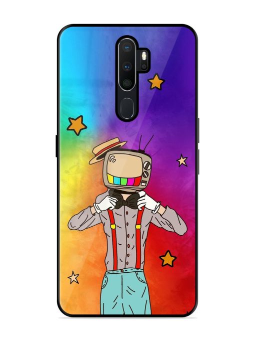 Tv Personality Glossy Soft Edge Case for Oppo A9 Chachhi