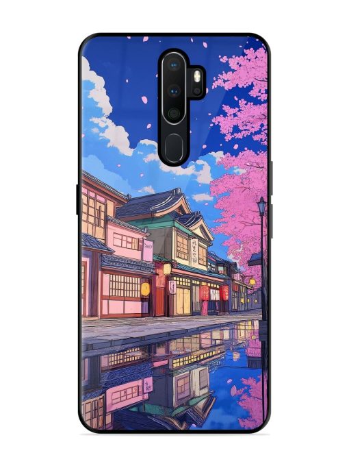 Tranquil Reflections Glossy Soft Edge Case for Oppo A9 Chachhi