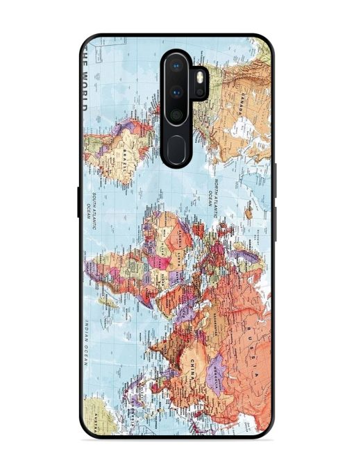 Our Blue Marble Glossy Soft Edge Case for Oppo A9 (2020) Chachhi