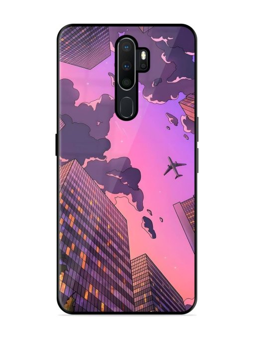 Urban Twilight Glossy Soft Edge Case for Oppo A9 (2020) Chachhi