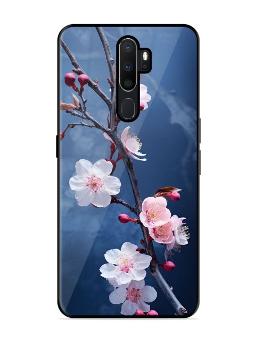 Delicate Blossoms Glossy Soft Edge Case for Oppo A9 (2020) Chachhi