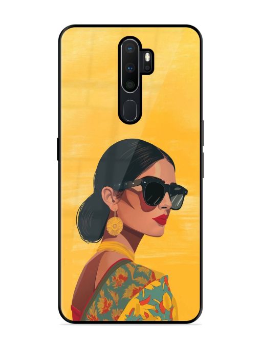 Neon Nightscape Glossy Soft Edge Case for Oppo A9 (2020) Chachhi